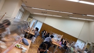 野外学習　朝食編
